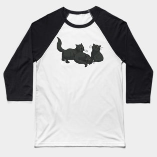 Black Cats Baseball T-Shirt